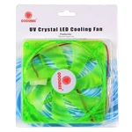 Coolmax CMF-1425-GN Uv Reactive 4-GREEN Led Case Fan W/4-PIN 140MM (green) New. Fixed Price $10.00.