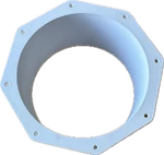 8 Asic Mining Fan Adapter Pvc Heat Removal Exhaust Duct Shroud Crypto Btc. Fixed Price $22.99.