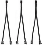 Aypzuke Pack Computer Pc Pwm Fan Splitter Cable 1 To 2 (4 PIN+3 Pin). Fixed Price $14.44.
