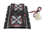 Evercool Desktop Gaming Pc Hard Drive Cooler W/ Dual 50MM Ideal Cool-wheel Fans. Fixed Price $19.99.