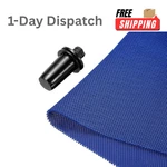 Meccanixity Speaker Grill Cloth 20X63IN Blue Mesh Fabric Dustproof Cover. Fixed Price $24.95.