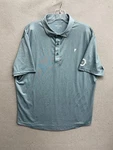 Primo Polo Men's Performance Blade Collar Geometric Print Stretch Golf. Fixed Price $38.99.