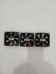 Lot Of 3 Cooler Master A8025-20CB-5BN-L1 12V Wire Cooling Fan. Fixed Price $8.95.