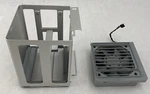 Apple 815-9399 Mac Pro Memory Cage With REAR-FAN-815-9400 Untested. Fixed Price $16.66.