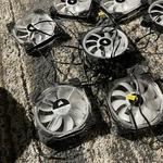Corsair Rgb Fans Series HD120 Led CO-9050065-WW No Controller Untested. Fixed Price $40.00.