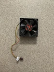 Thermaltake 80MM X 25MM 3-PIN Pc Case Cooling Fan Dc 12V 0.40A TT-8025T. Fixed Price $10.00.