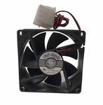 Link Depot Case Fan 80MM W/ 4 Pin Molex And Female Connectors - 12 V Dc. Fixed Price $8.95.