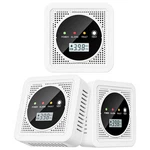 3 Packs 2-IN-1 Smoke Carbon Monoxide Detector Co Alarm 85DB Battery Powered With. Fixed Price $66.59.