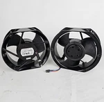 New, Pair Of Delta Electronics Fans, EFC1548DG, 3.12A, 17CM, Dc, Brushless, Alum. Fixed Price $34.97.