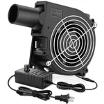 Amrunje 120MM Bbq 12V Blower Fan With 110V-240V Plug X 32MM, Black. Fixed Price $31.58.
