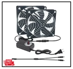 Almocn Computer Fan With Ac Plug 110V 220V Powered Set. Fixed Price $21.40.