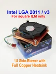 Evercool Square Ilm LGA2011 V3 Profile 1U Copper Cpu Heatsink Blower Fan. Fixed Price $39.95.