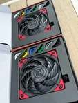 Noctua NF-A12X25 Pwm 120MM Premium Fans New Sealed + Black Grills. Fixed Price $69.99.