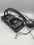 IBUYPOWER-AW4 240MM Radiator Cpu Liquid Cooler (2X120MM Core Fans) W/rgb Black. Fixed Price $32.40.