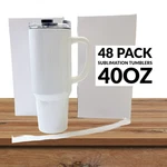 48 Pack Sublimation Tumblers 2 Case Bulk Lot Stanley Style. Fixed Price $149.99.