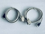 Lot Of Hp Mini DB9 RS232 Male Serial 6FT. Cable, 35-00000192. Fixed Price $18.00.