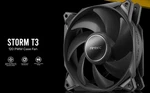 Antec Storm 120MM T3 Pwm Fdb Fan, High Airflow 80.47 Cfm, Pressure 2.7. Fixed Price $57.27.