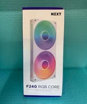 Nzxt F240 Rgb Core RF-U24HF-W1 240MM Led Single-frame Fan Unit. Fixed Price $49.99.