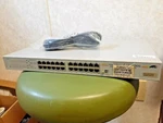 Allied Telesyn AT-8124XL V2 Ethernet Switch W/ New Power Cable. Fixed Price $55.00.