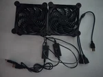 Ziwije Pack Usb Cooling Fan 120MM With Speeds Control 5V Extension. Fixed Price $20.00.