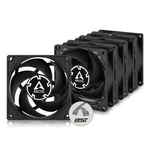 Arctic P8 Pwm Pst (black) 5 Pack 80 Mm Case Fan Sharing Technology Pc. Fixed Price $29.09.