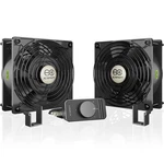 Infinity Axial S1238D, Dual 120 Mm, Speed Controller, Black. Fixed Price $72.00.