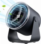 Desktop Fan, Battery Powered, Silent Digital Display Portable. Fixed Price $29.99.