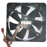 Cooler Master A14025-10CB-3BN-F1 DF1402512SEDN 14CM Blue Led Clear Fan 12V 0.14A. Fixed Price $9.49.