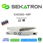 Juniper EX2300-48P Poe Gigabit Ports 10G Sfp+ Tested Fastship. Fixed Price $179.00.
