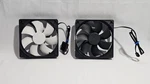 2X 120MM Pc Fans Generic/corsair A1225M12S 12V 3-PIN, Brushless.. Fixed Price $7.99.