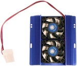 Coolmax Aluminum Hdd Dual Fan Cooler For 3.5" Hard Drives, 4-PIN Molex. Fixed Price $9.99.
