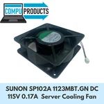 Sunon SP102A 1123MBT.GN Dc 115V 0.17A 120X120X38MM Server Cooling Fan. Fixed Price $27.00.