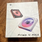 Icoler Prism 4 Max 120MM Black Argb Case Fan Hydraulic Bearing DC12V. Fixed Price $10.38.