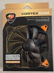 New Cougar Vortex Pwm Cooling Fan 120MM Hydro-dynamic-bearing Cf-v 12HP (B1). Fixed Price $14.95.