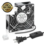 Amrunje Ec Muffin Axial Fan With Plug 120MM High Airflow. Fixed Price $27.98.