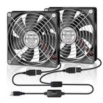 Wderair 120MM Computer Case 5V Usb Powered Fan, Small Silent Flat Cooler.... Fixed Price $28.88.