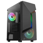 Aerocool SCAPEBKV3 Gaming Atx Case Front Led Tempered Glass 3X Argb Fans. Fixed Price $171.16.
