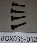 BOX035-012 Lot Of 4 Rubber Case Fan Mount Vibration Isolator For Dell Desktop. Fixed Price $5.00.