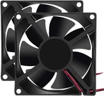 2PCS 12V 3.14IN 0.98IN Fan 80MM X 25MM Dc 8025 Brushless. Fixed Price $10.36.