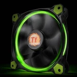 Thermaltake CL-F039-PL14GR-A Riing High Static Pressure Greenled Radiator Fan. Fixed Price $12.99.