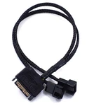 Zyamy 2PCS Computer Cooling Fan Hub Sata To X 3 Pin / 4 Pmw 12V Case. Fixed Price $10.99.