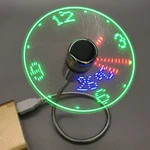 Usb Gadgets Clock Fans Rgb Led Night Light Real Time Temperature Display Metal. Fixed Price $23.89.
