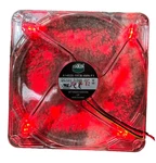 Cooler Master A14025-10CB-4MN-F1 DF1402512SEDN 140MM Red Led Clear Fan 12V 0.14A. Fixed Price $8.99.