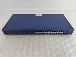 Netgear Prosafe GS724TPV2 24-PORT Gigabit Smart Switch Poe+ W/ Sfp. Fixed Price $99.99.