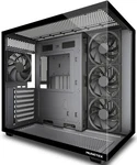Musetex Y6 Pc Case, Pre-installed 4 16.73"D 10.83"W 15.67"H, Black. Fixed Price $122.04.