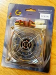 Coolmax Crystal Led Cooling Fan 80MM 8CM Ball Bearing Clear Case New. Fixed Price $7.00.