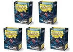5 Packs Dragon Shield Matte Black Standard Size 100 Ct Card Sleeves Value Bundle. Fixed Price $83.15.