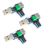 Absok 3 Pcs Usb Fan Speed Controller, 5V Stepless Mini Blue,black. Fixed Price $14.69.