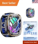 Portable Magnetic Phone Cooler With Rgb Lights For Rapid Cooling & Gaming. Fixed Price $23.39.