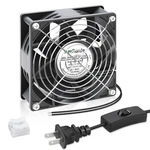 Amrunje Ec Muffin Axial Fan With Plug 120MM 38 High Airflow Ac Cooling F.... Fixed Price $30.12.